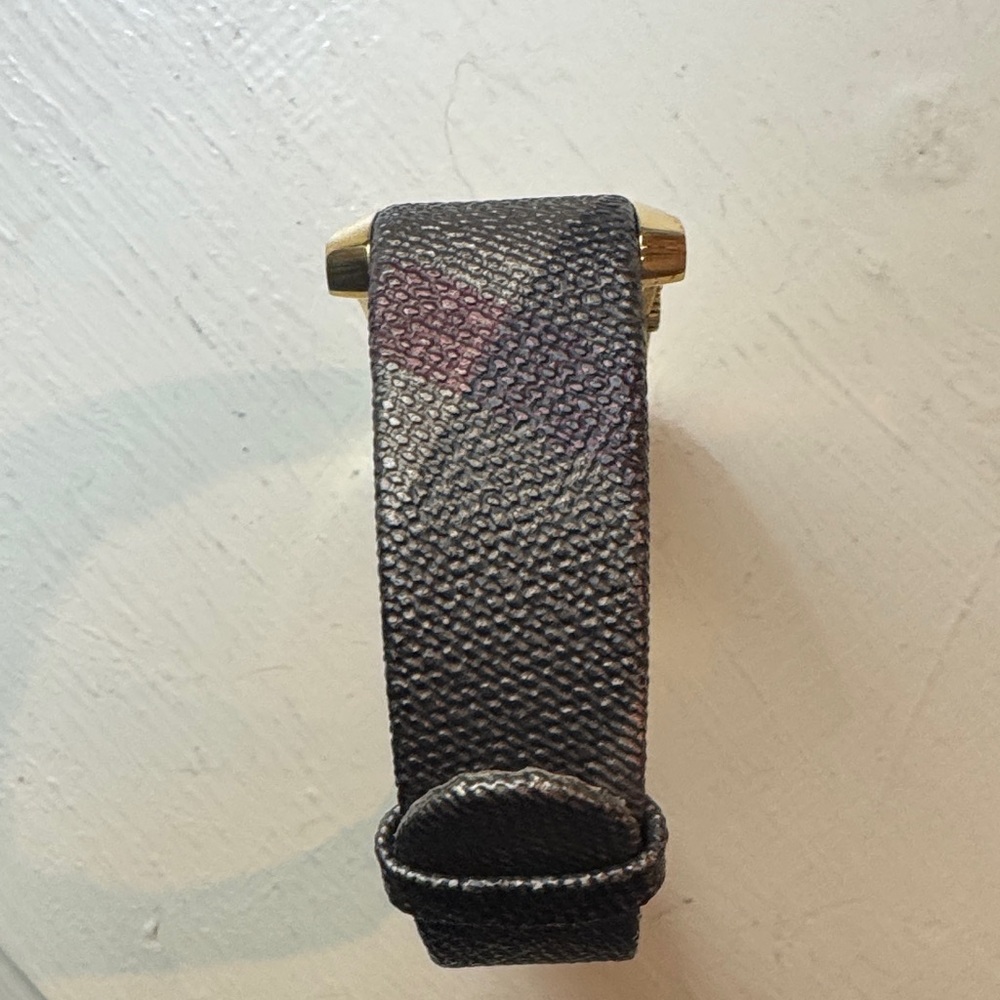 Burberry Gold Rectangular Watch - image 3